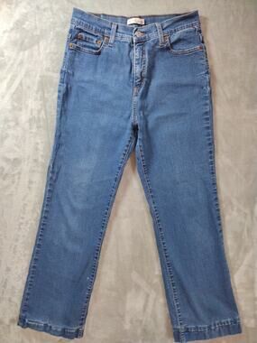 Vtg Levis 512 Jeans Womens 12 Mis Jeans High Waisted Straight Slim Retro Y2K 90s